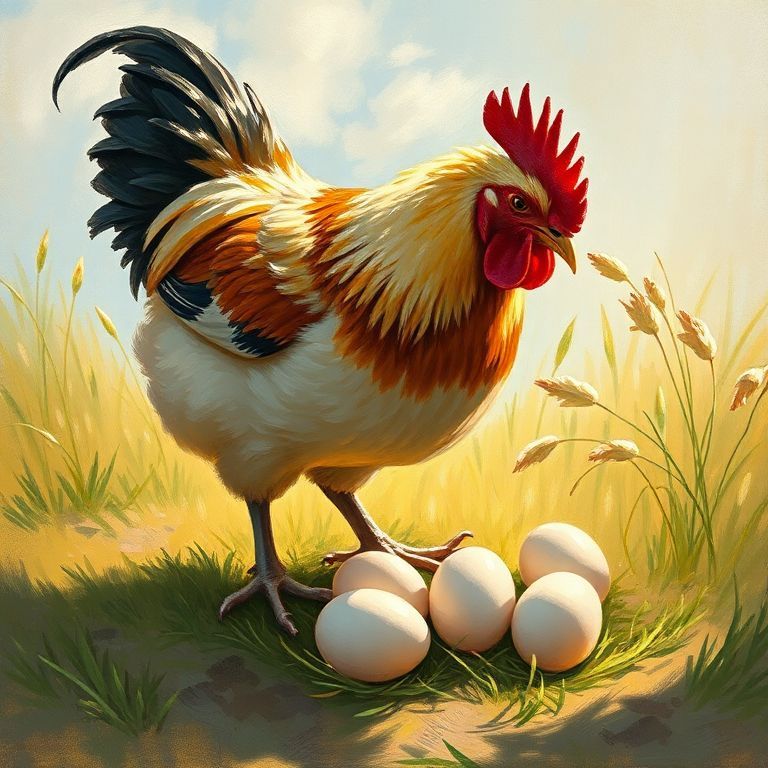 why do chickens peck their eggs